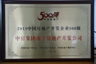 A4、2013中國房地產(chǎn)開發(fā)企業(yè)500強(qiáng)